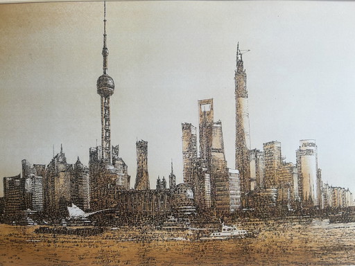 Wei Ping Art Print -  Good Morning Shanghai