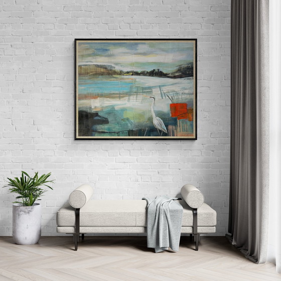 Image 1 of Abstract landschap