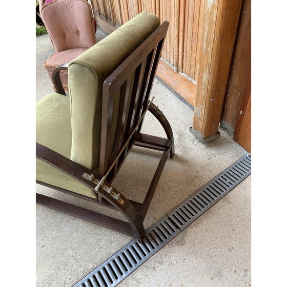 Image 1 of Vintage lounge stoel van Jindřich Halabala, jaren 1930