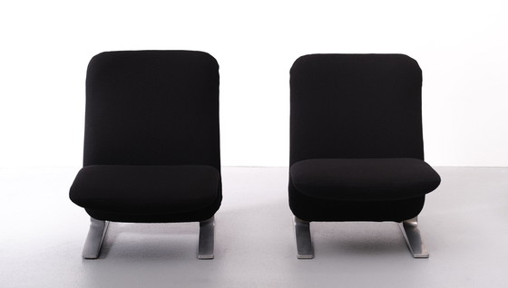 Image 1 of F780 Concorde Lounge Chairs By Pierre Paulin For Artifort