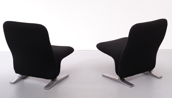 Image 1 of F780 Concorde Lounge Chairs By Pierre Paulin For Artifort