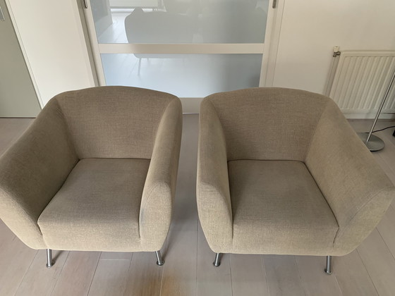 Image 1 of 2x Gelderland Fauteuils 6250