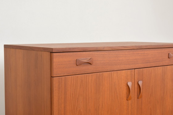 Image 1 of Mid Century Deens teak kabinet van Clausen & Zoon, 1960.