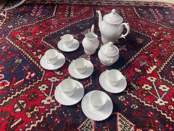 Image 1 of "Vecchio Ginori" koffieset voor 6 personen