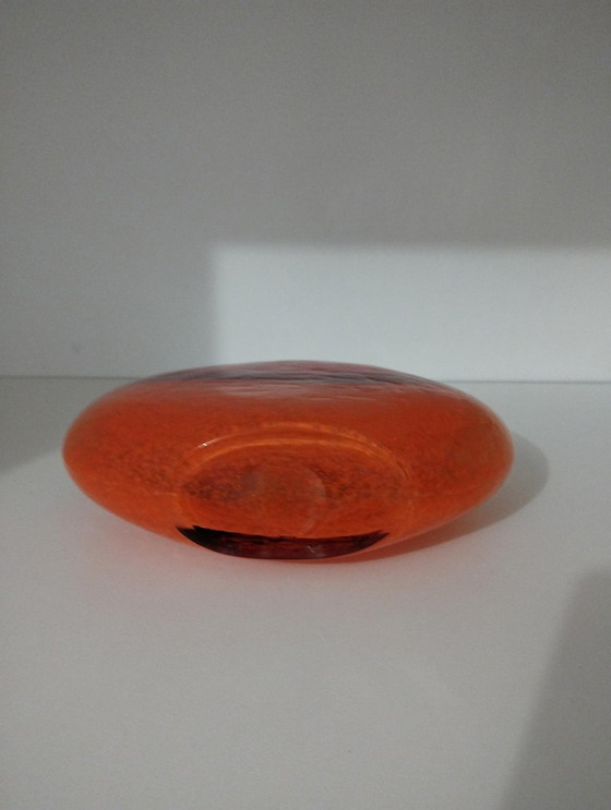 Image 1 of Paar of 2 80' Vintage Pate De Verre Vazen