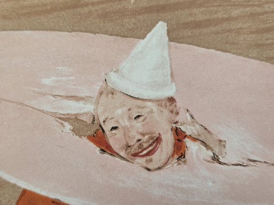 Image 1 of Litho, Jan Van Beers, Circus Clown Uit 1886