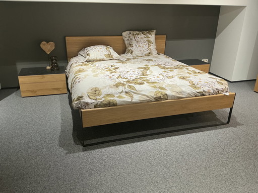 Hulsta Bed 180X200 + 2 Nachtkastjes