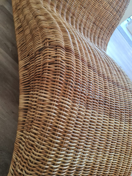 Image 1 of Rattan Wicker Lounge Stoel