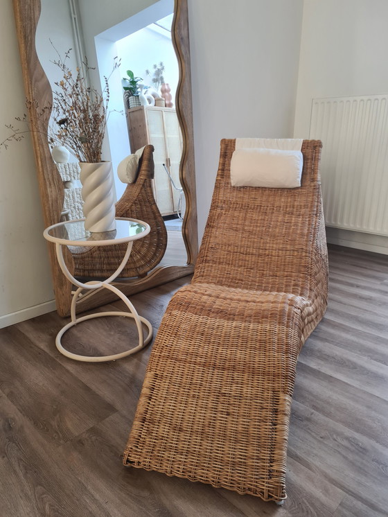 Image 1 of Rattan Wicker Lounge Stoel