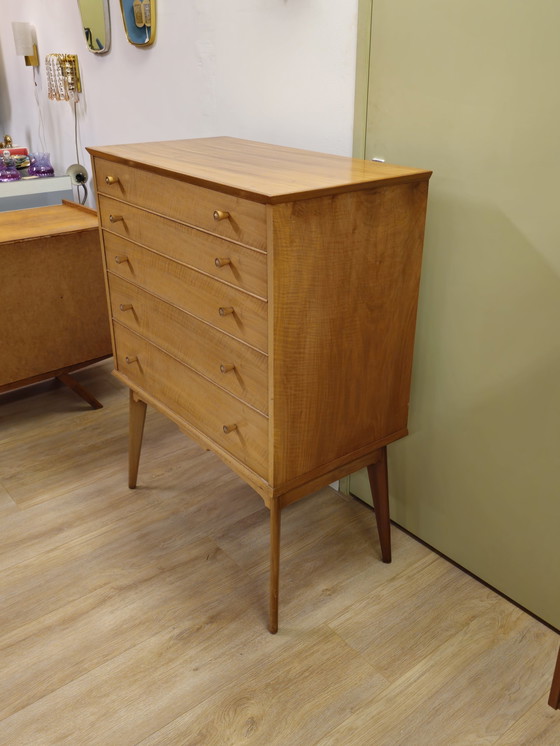 Image 1 of Vintage Alfred Cox Design Ladekast Ladekastje Kast Kastje 