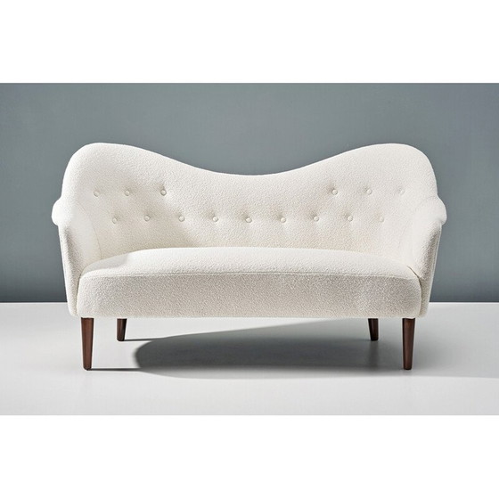 Image 1 of Vintage Carl Malmsten Boucle Samspel Sofa 1956