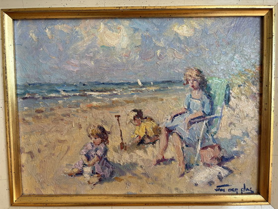 Image 1 of Niek Van Der Plas Olieverf 