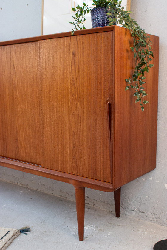 Image 1 of Omann Jun No. 19 Highboard Dressoir Deens Teak Vintage