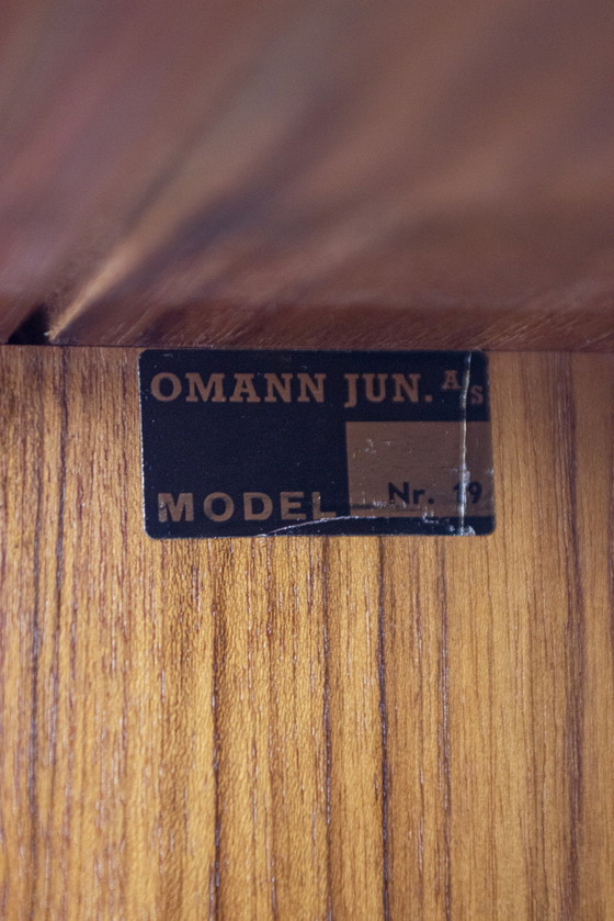 Image 1 of Omann Jun No. 19 Highboard Dressoir Deens Teak Vintage