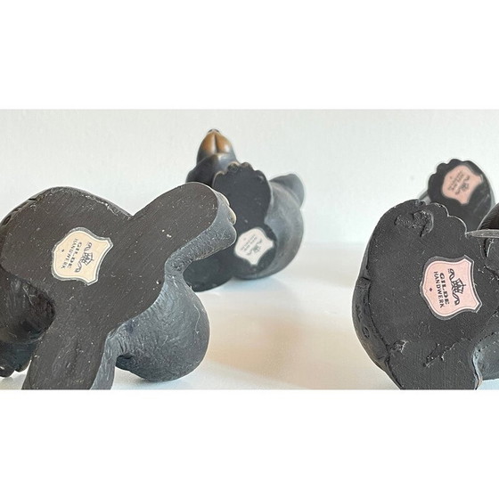 Image 1 of Vintage decoratieve dieren van Gilde Handwerk, Duitsland