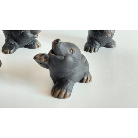 Image 1 of Vintage decoratieve dieren van Gilde Handwerk, Duitsland