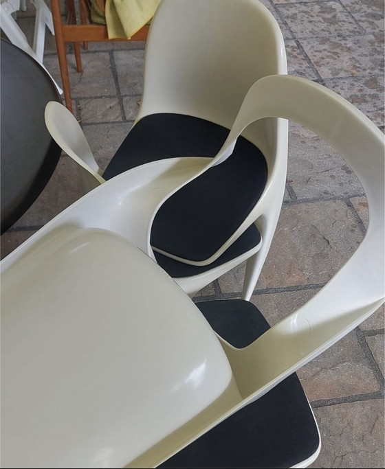 Image 1 of 4x Casala Casalino Alexander Begge stoelen