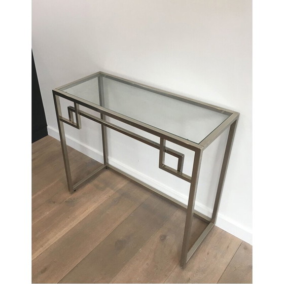 Image 1 of Vintage Chroom Console 1970