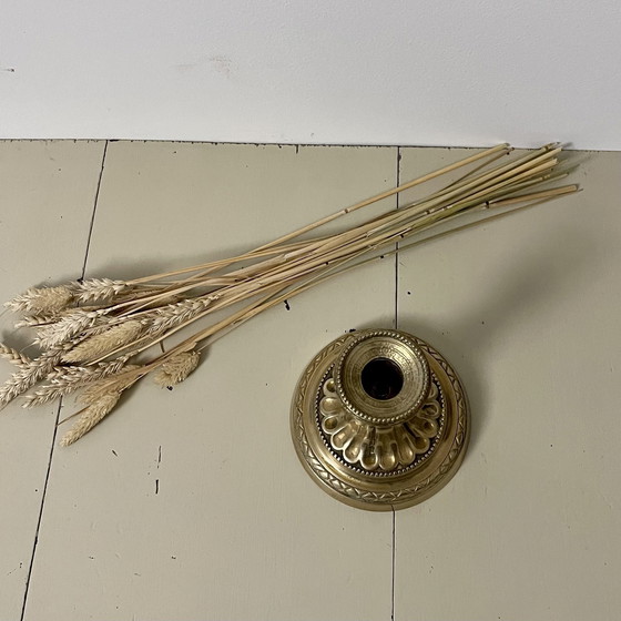 Image 1 of Grote messing kandelaar