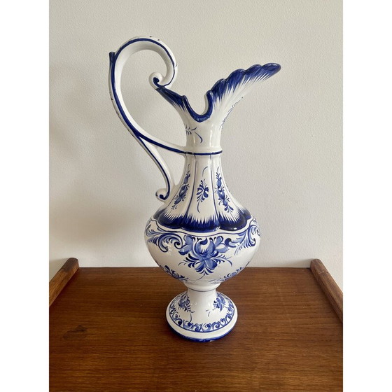 Image 1 of Vintage aardewerk waterkan van L. Reeh, Portugal