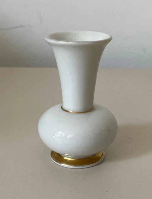 Rosenthal - Art Deco Porseleinen Mini Vaasje