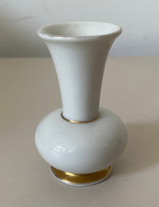 Image 1 of Rosenthal - Art Deco Porseleinen Mini Vaasje