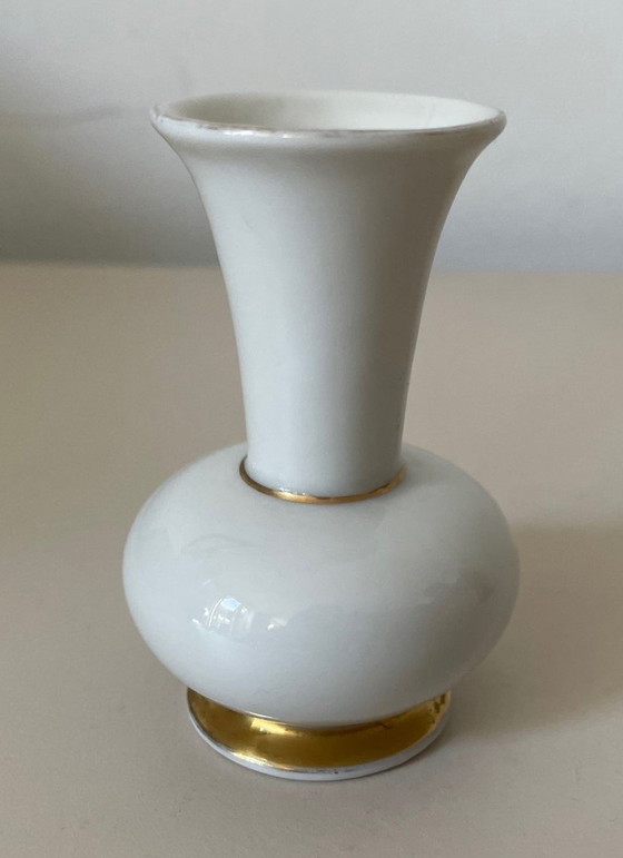 Image 1 of Rosenthal - Art Deco Porseleinen Mini Vaasje