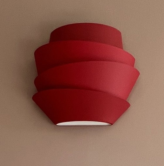 Image 1 of Foscarini Le Soleil Rood Wandlamp