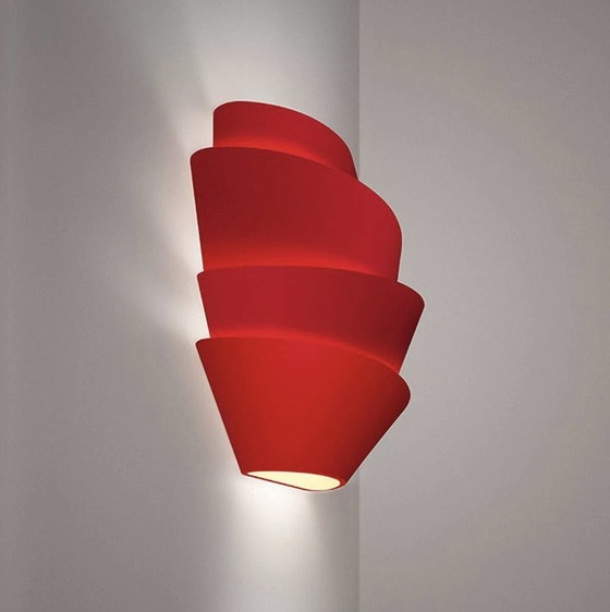 Image 1 of Foscarini Le Soleil Rood Wandlamp