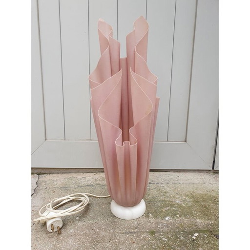 Vintage Athena Rose lamp van Georgia Jacob, 1975