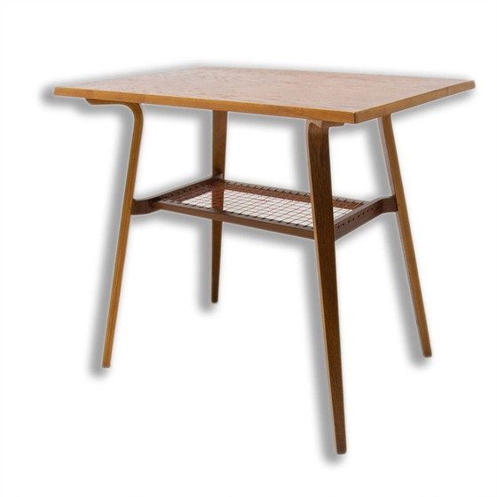 Image 1 of Mid century bijzettafel van Dřevopodnik Holešov, Tsjecho-Slowakije 1960
