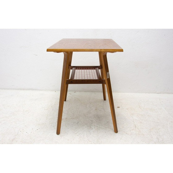Image 1 of Mid century bijzettafel van Dřevopodnik Holešov, Tsjecho-Slowakije 1960