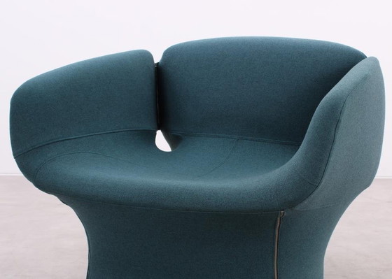 Image 1 of 2X Moroso Bloomy Fauteuil Blauw