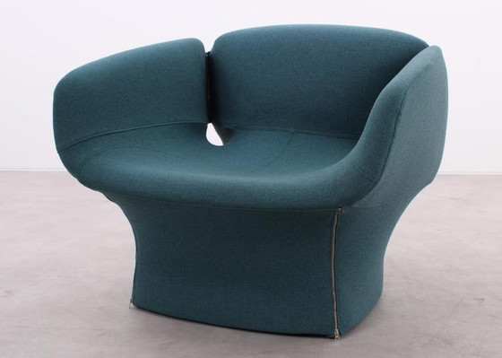 Image 1 of 2X Moroso Bloomy Fauteuil Blauw