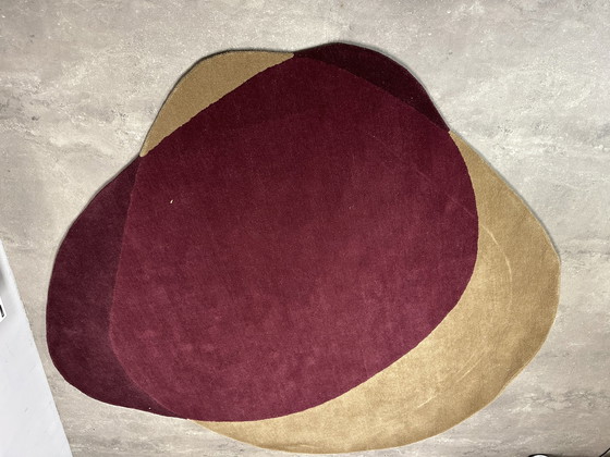 Image 1 of Vloerkleed Wol Brink En Campman Rudra Shape Red Wine 233X255