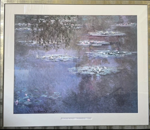 Claude Monet, Waterlelies 112X95