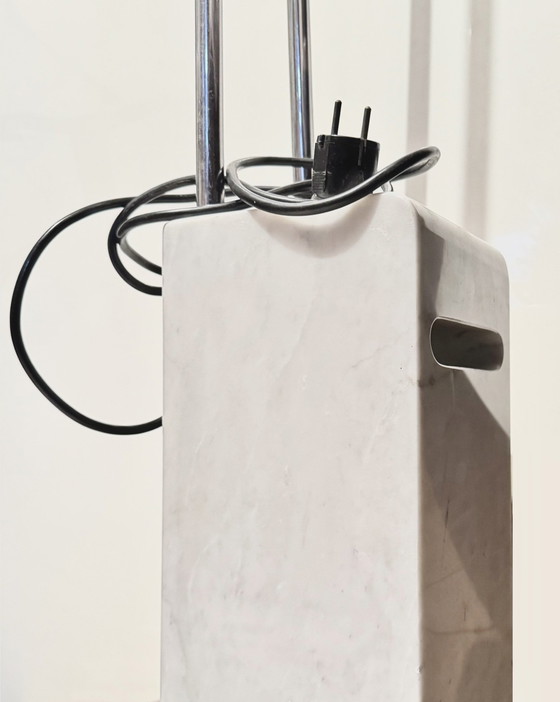 Image 1 of Gesto Terra Marmeren Vloerlamp Door Bruno Gecchelin