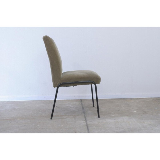 Image 1 of Set van 4 vintage metalen eetkamerstoelen, 1960