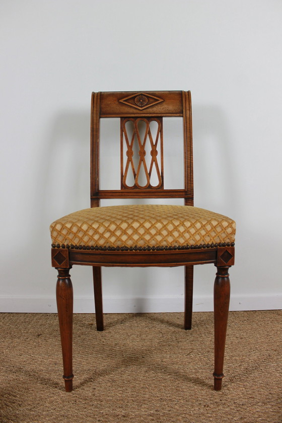 Image 1 of Directoire stijl stoelen