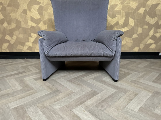 Image 1 of Palmaria" Lounge Chair By Vico Magistretti For Cassina, Italy 1980