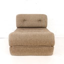 Vintage slaapfauteuil