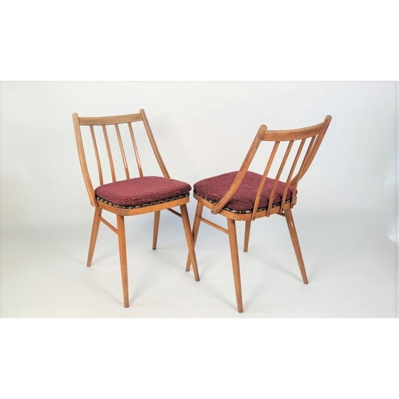 Image 1 of Set van 4 vintage stoelen van Tatra, Tsjecho-Slowakije 1970