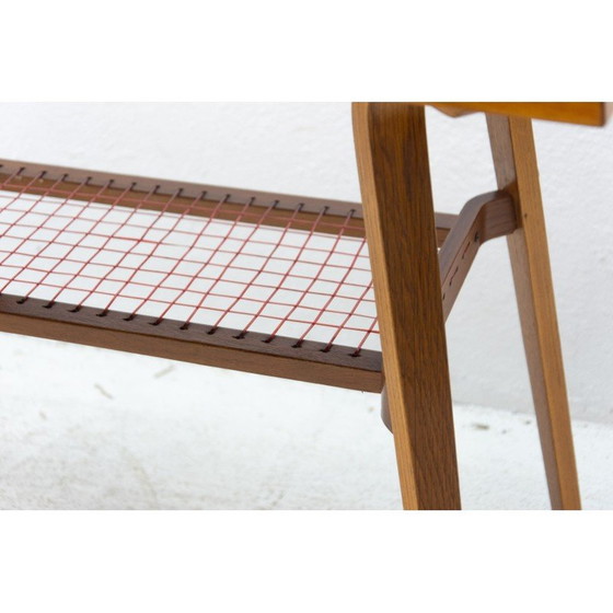 Image 1 of Mid century bijzettafel van Dřevopodnik Holešov, Tsjecho-Slowakije 1960