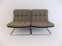 2x Dux international lounge chairs