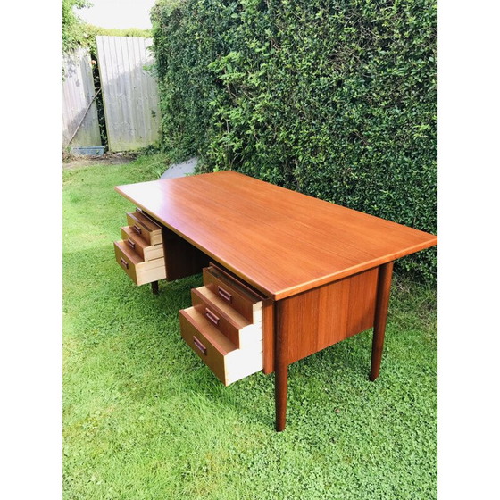 Image 1 of Dansk Mobel teak vintage bureau, 1970