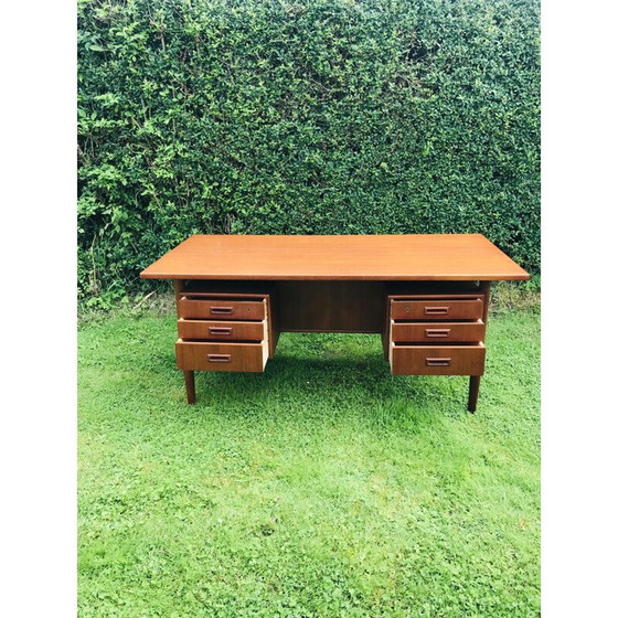 Image 1 of Dansk Mobel teak vintage bureau, 1970