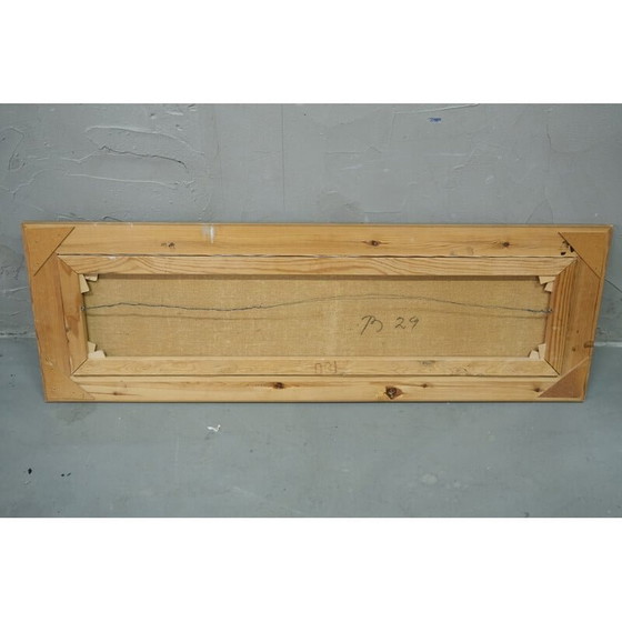 Image 1 of Vintage olieverf op canvas landschap door Axel Eriksson, jaren 1960
