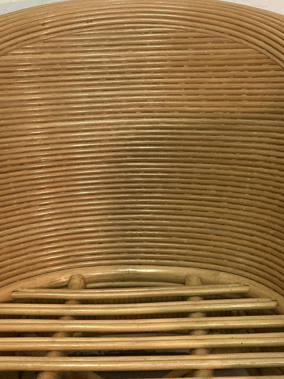 Image 1 of Rotan fauteuil, 1980S