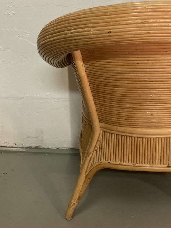 Image 1 of Rotan fauteuil, 1980S