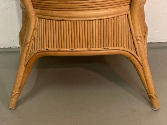 Image 1 of Rotan fauteuil, 1980S